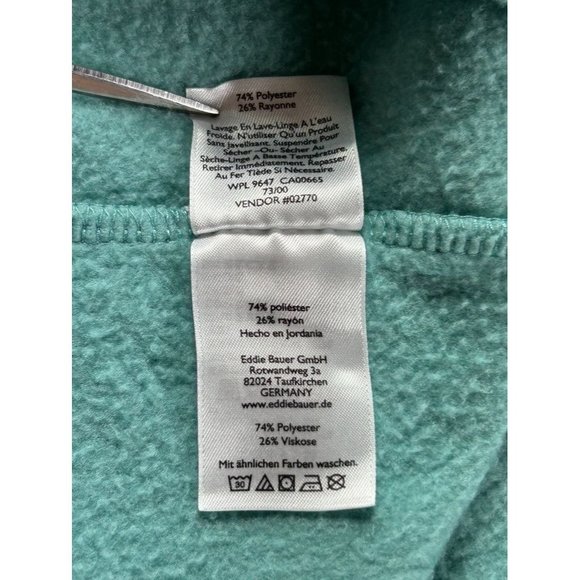 Eddie Bauer Long Sleeve Polyester Pullover Sweatshirt‎ Mens Size Medium - Picture 9 of 11